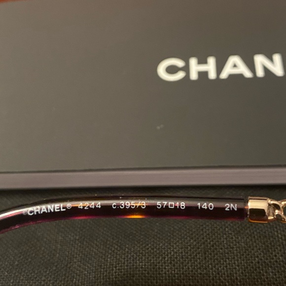 LAST ONE, NEW, AUTHENTIC, NEVER WORN CHANEL 4244 C395/S5, Case - Picture 6 of 16